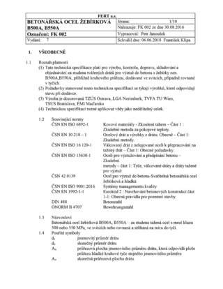 Bordázott betonacél