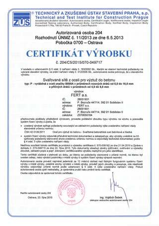 D típusú acéltávtartók (angol)