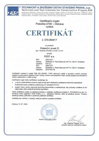 Distanțieri din oțel de tip D