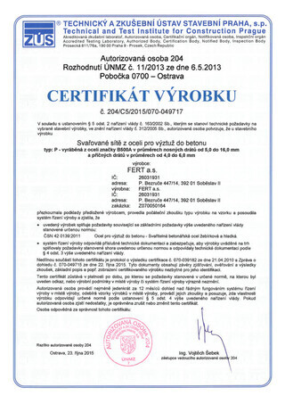 Einseitige Bewehrung Typ P