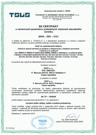 Oțel profil neted rulouri și bare certificat