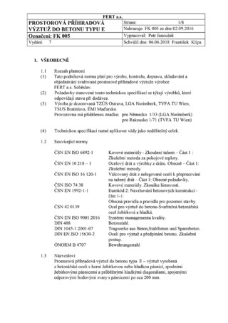 E típusú betonacél