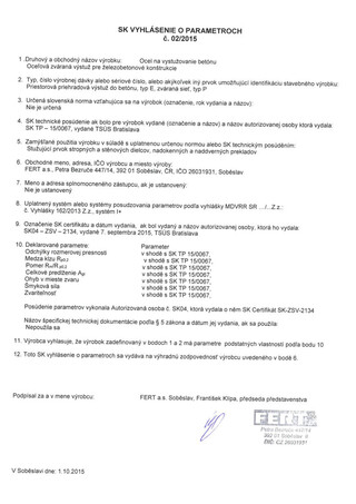 Bewehrungen Typ E und P Parameter