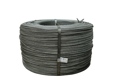 Betonacél tekercsekben